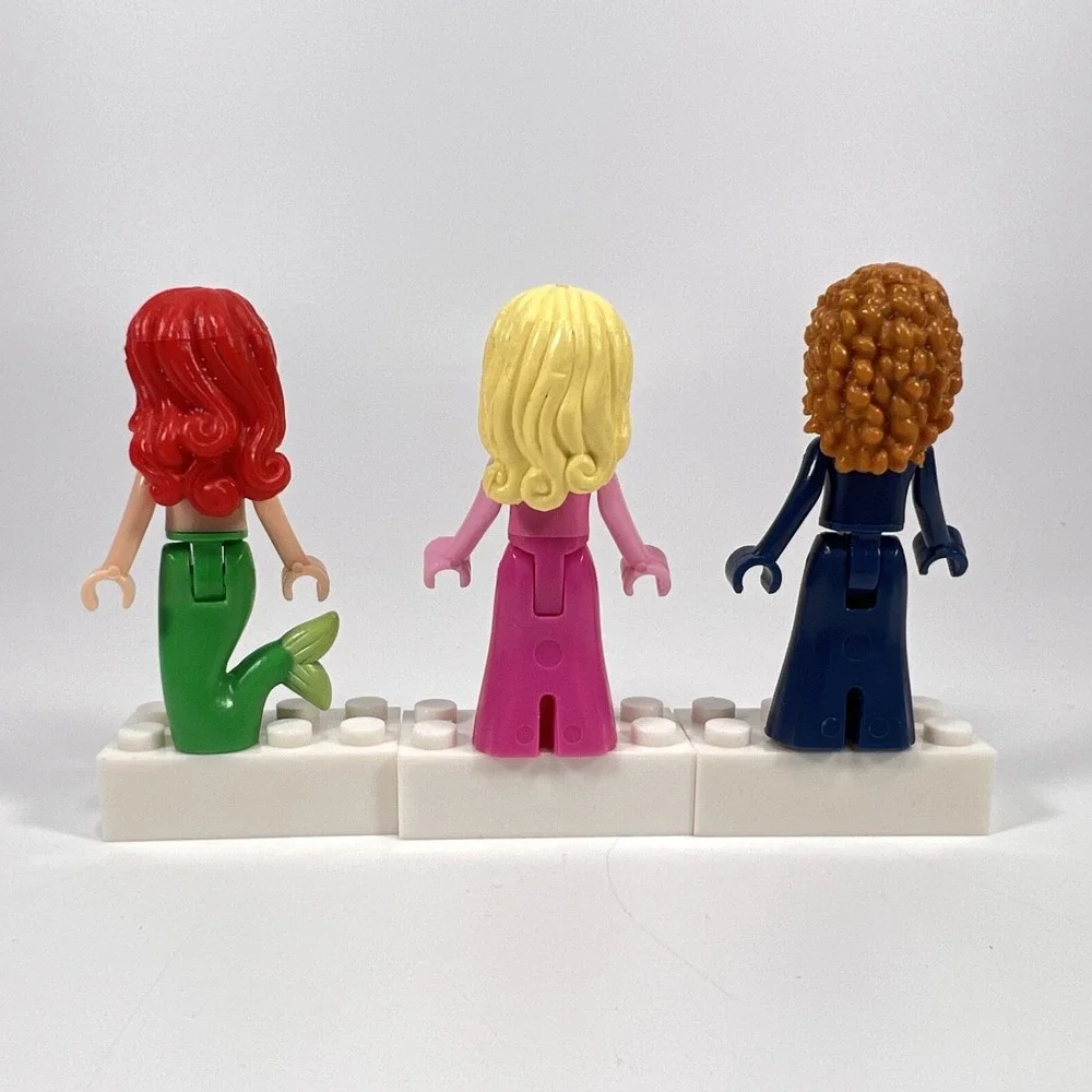 LEGO Disney Princess Minifigures Snow White Ariel Belle Jasmine Cinderella Lot 9